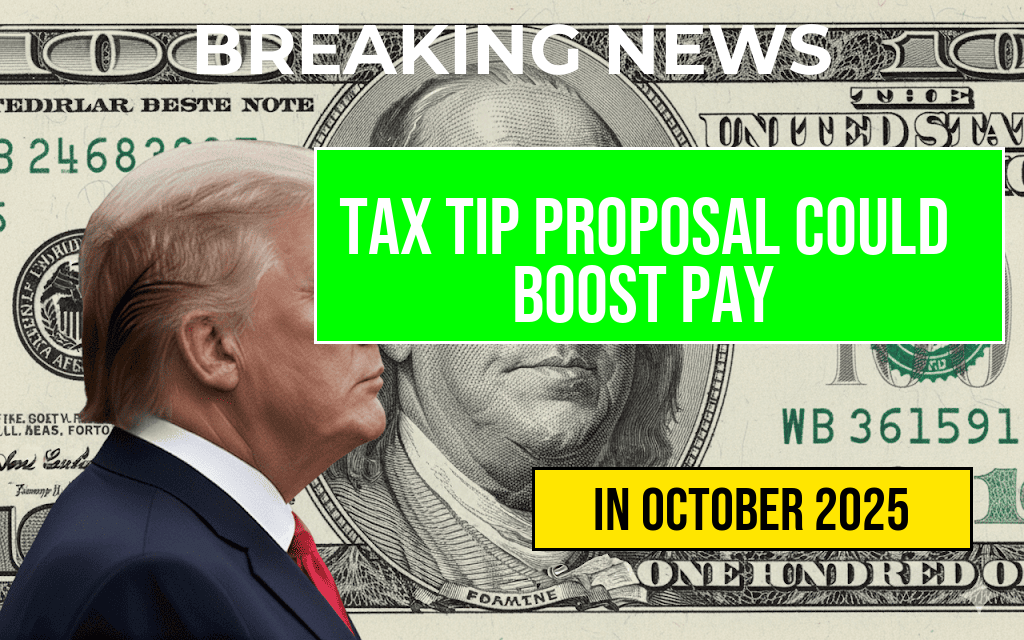 Tax Season Update: Tip Tax Exemption Proposed, Estimated $1,300 Increase in Your Take-Home Pay